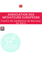 Mobile Screenshot of mediateurseuropeens.org