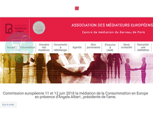Tablet Screenshot of mediateurseuropeens.org